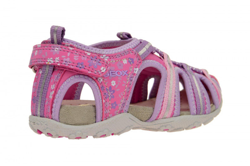 Geox Respira S.Roxanne Mädchen Sandaletten in pink lila