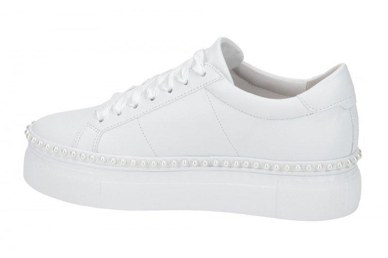 K&S Nano Pearl Sneaker Schuhe weiß Perlen