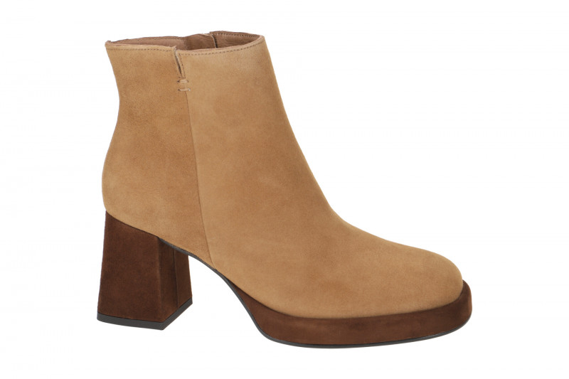 Paul Green 8051 Plateau Stiefelette Ankle Boots braun sisal