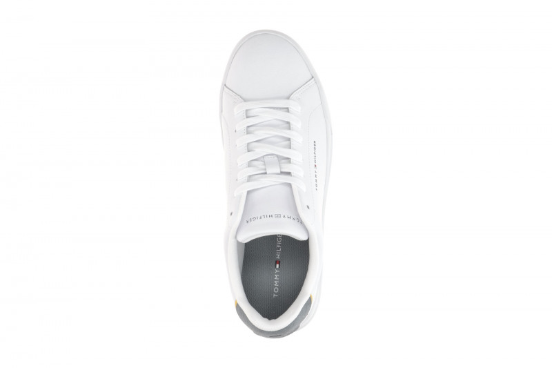 Tommy Hilfiger Schuhe Court LTH weiß grau FM05367