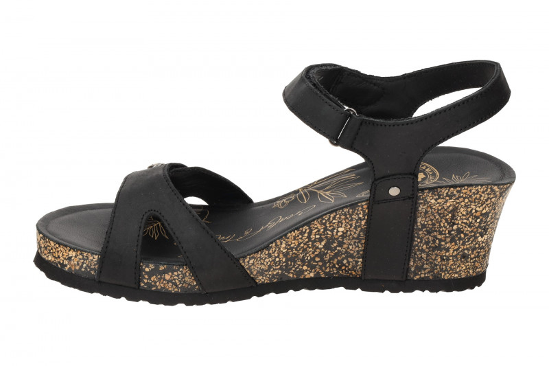 Panama Jack Julia Basics B1 Keil Sandale schwarz