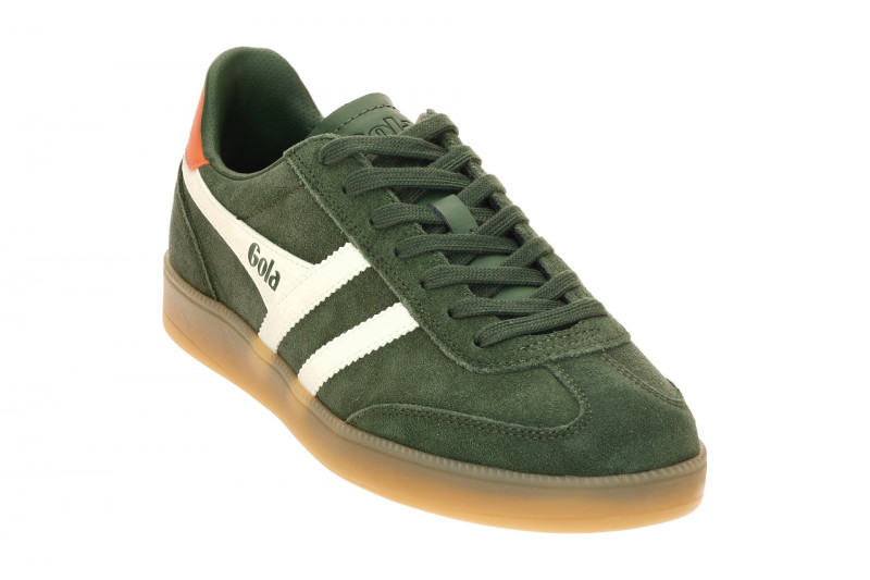 Gola Viper Schuhe Sneakers grün khaki Herren Velour CMB735