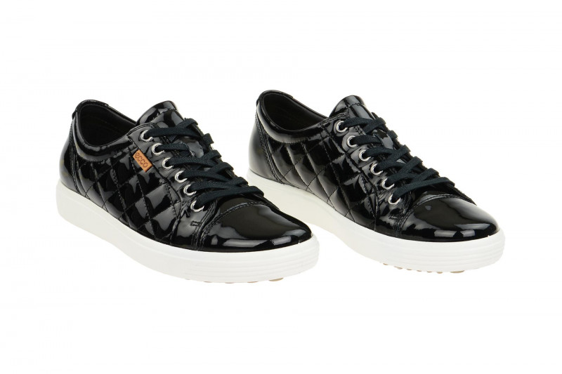 Ecco Soft 7 Schuhe schwarz Lack 43008358636