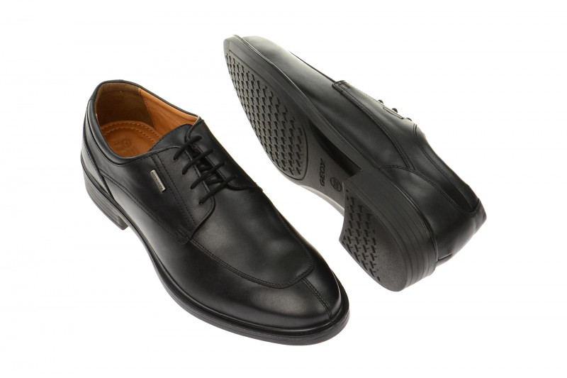 Geox Respira Loris ABX Business Schuhe in schwarz - Amphibiox