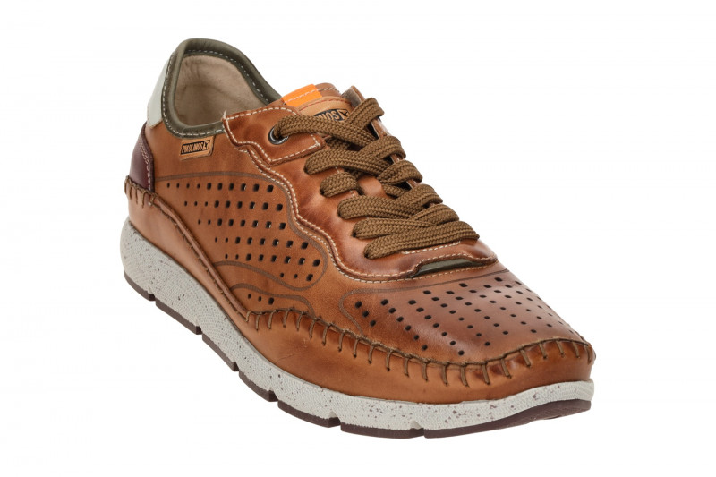 Pikolinos Fuencarral Schuhe braun gelocht M4U-6276C1