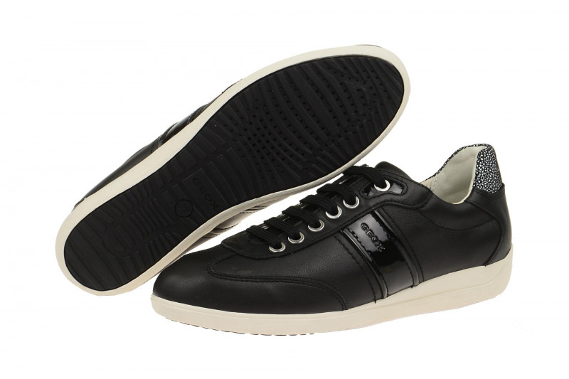 Geox Myria Schuhe schwarz Sohle in weiss