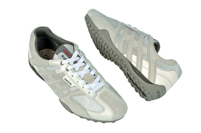 Geox Snake M Schuhe weiß Sneakers U1107M