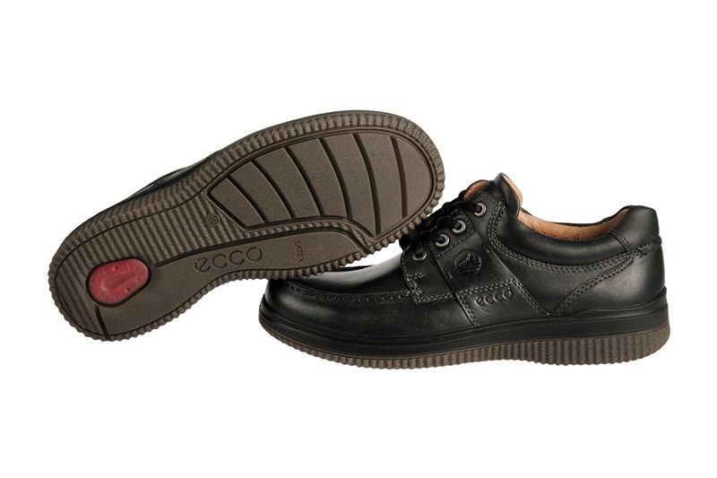 Ecco Walker 2.0 Lace Schuhe in schwarz Mokassin