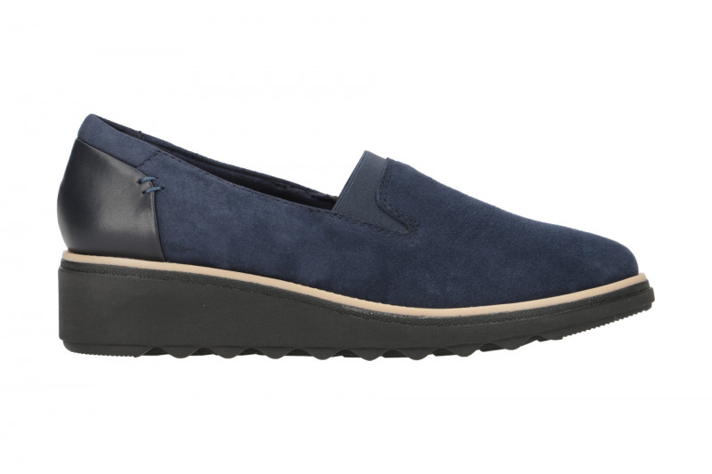 Clarks Sharon Dolly Slipper Schuhe blau