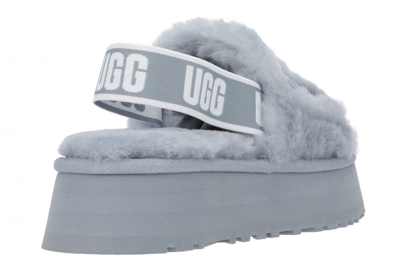 UGG Disco Slide Sandalen Hausschuhe grau ash-fog 1112258