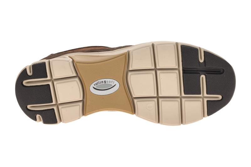 Gabor RollingSoft Schuhe braun FastFit Rauleder 0103.02.04