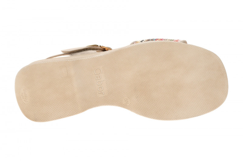 Gabor Fashion Plateau Sandalette grau multi 84.526.40