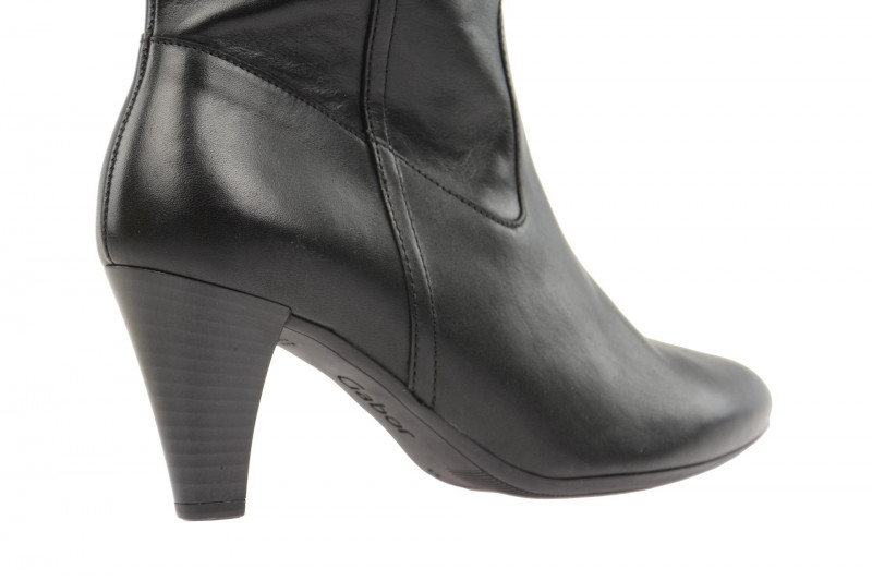 Gabor Stiefel schwarz Kalbleder - 31.709.27