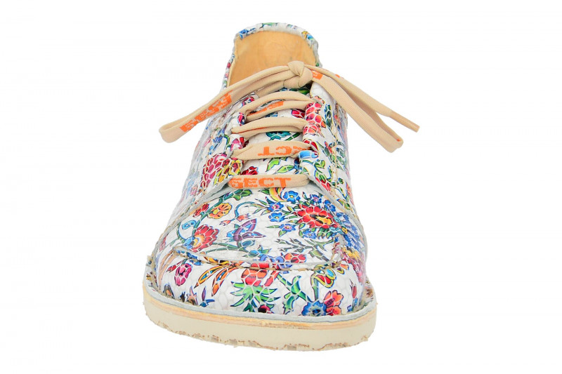 Eject Schnür Schuhe weiß Blümchen Sony3Deal