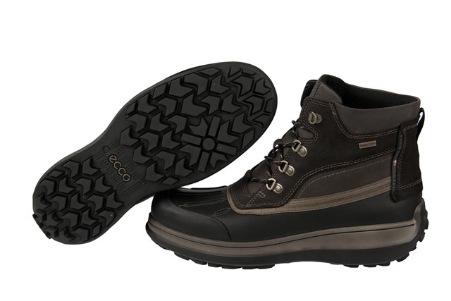 Ecco EC Roxton Boots schwarz braun Gore-Tex