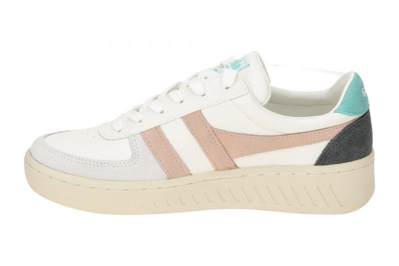 Gola Grandslam Trident Schuhe Sneakers weiß rose CLA415