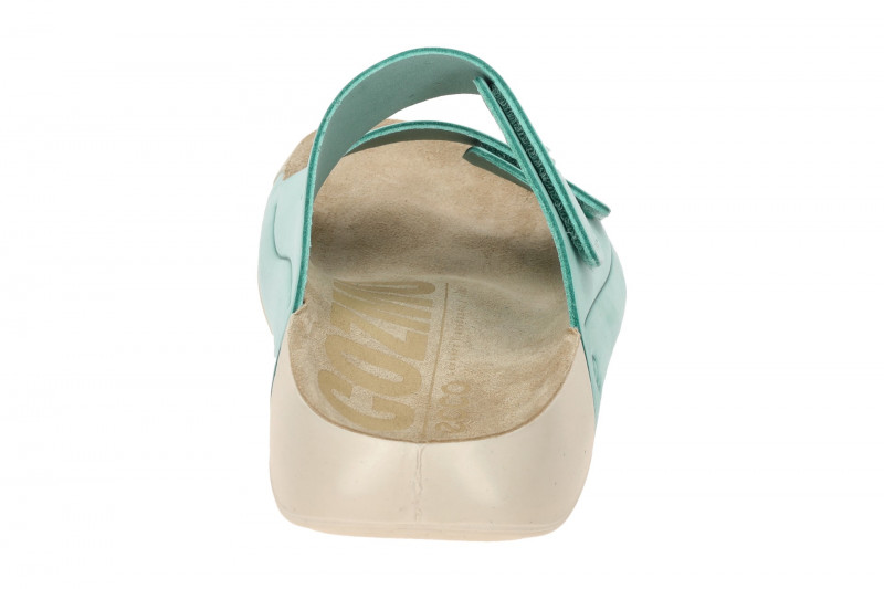 Ecco Cozmo Pantolette hellblau 2fach Klett 206823