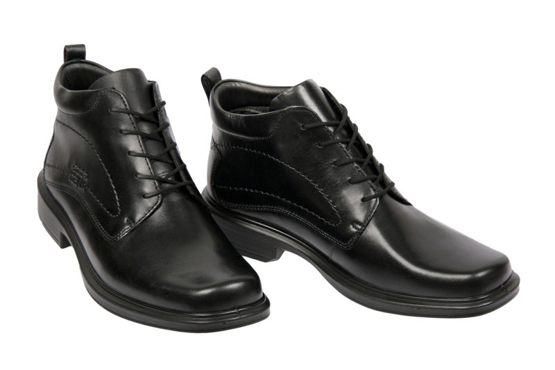 Ecco Berlin Stiefelette in schwarz Businessschuhe Gore-Tex