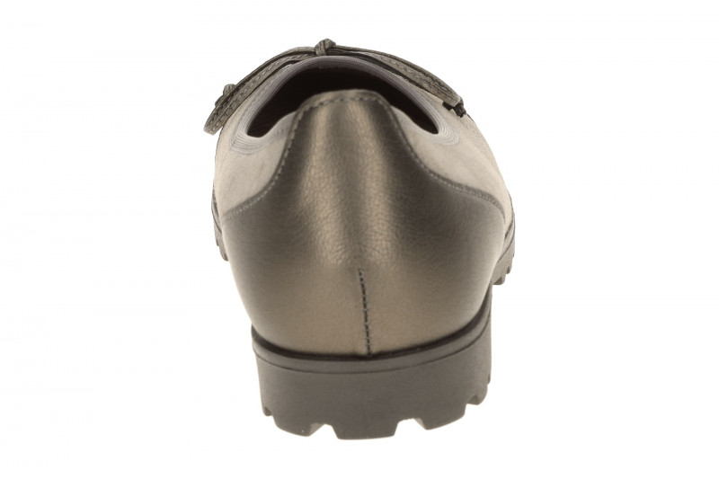 Gabor Ballerina grau taupe Schimmer Velour 3007