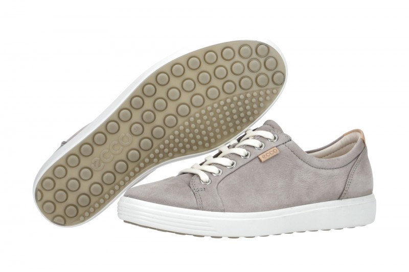 Ecco Soft 7 Schuhe grau Damen Sneakers