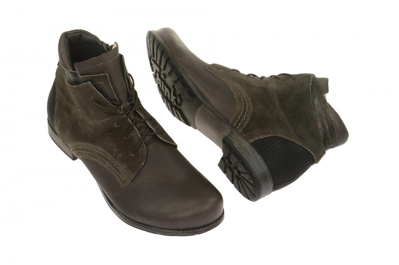 Think Denk Stiefelette grau braun