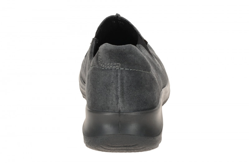 Legero Softboot Schuhe Slipper grau Velour Gore-Tex