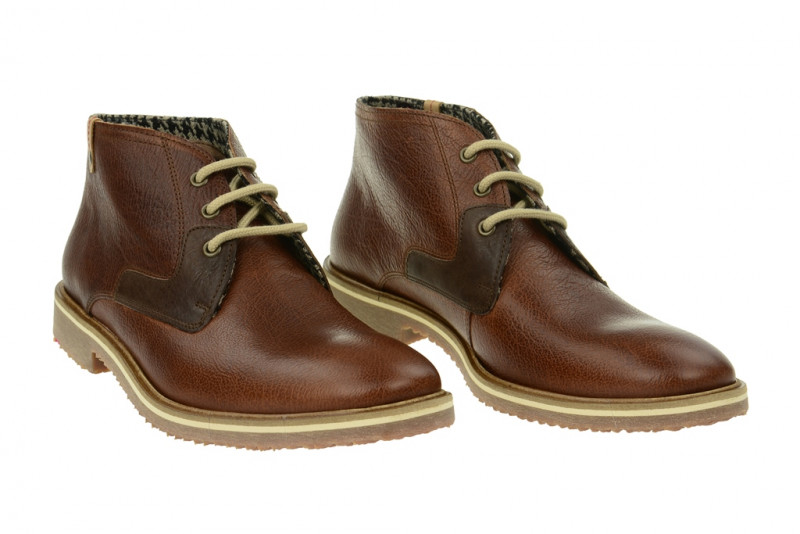 Lloyd Speed Stiefelette braun cognac Kreppsohle