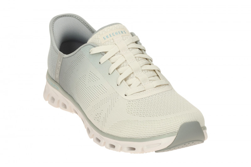 Skechers Glide Step Schuhe beige Slip-Ins 104566