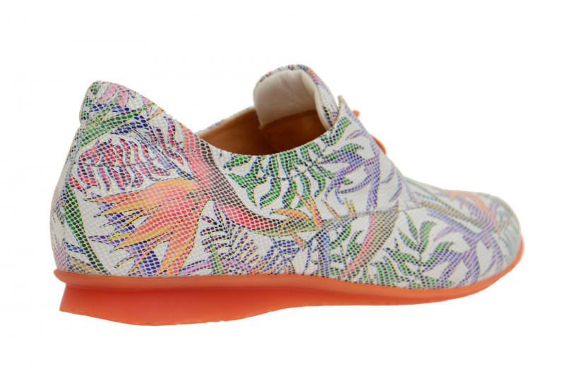 Think Chilli Schuhe weiß Blumen 0-80100-97