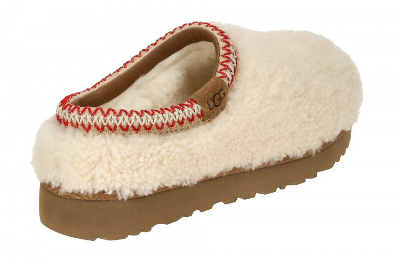 UGG TASMAN Maxi Curly Slipper Schuhe beige Lammfell 1158356