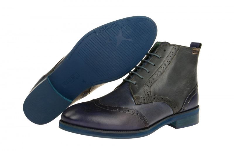 Pikolinos Royal Stiefelette blau grau W5M-8946C1