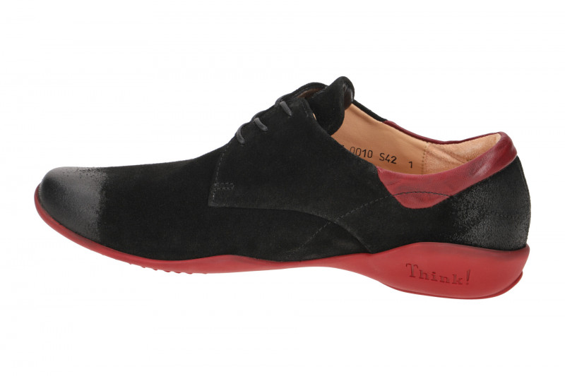 Think Stone Schuhe schwarz rot 275