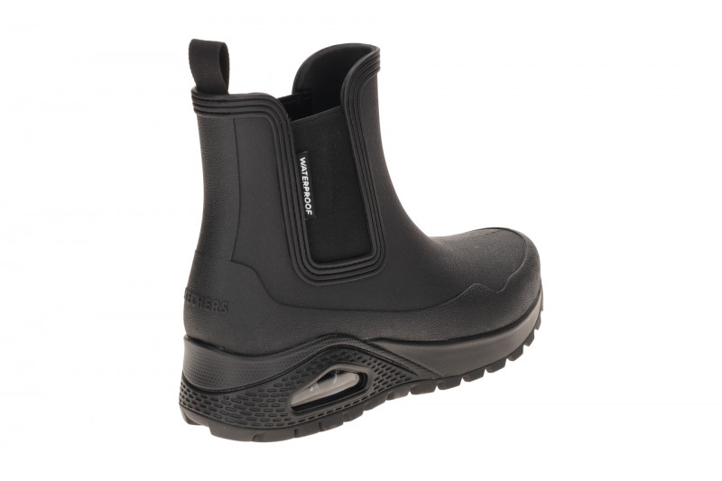 Skechers Uno Rugged Regenstiefel schwarz Gummistiefel