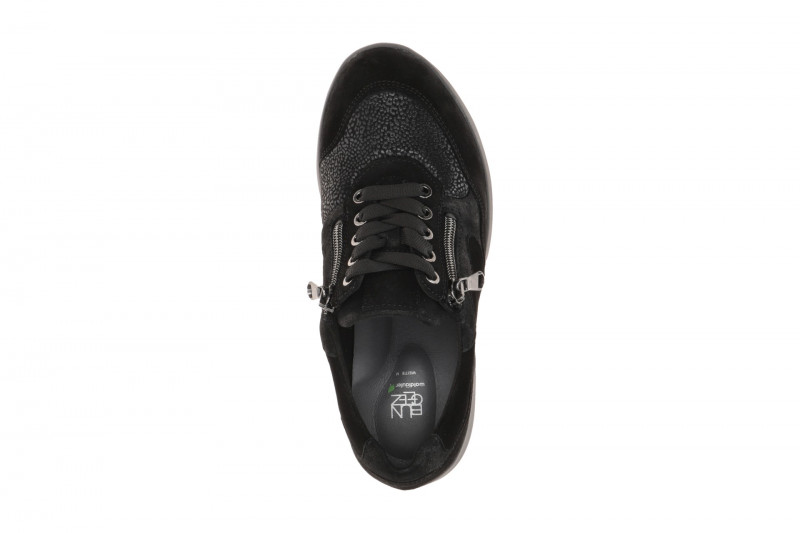 Waldläufer Tonia Schuhe schwarz Leo Muster M-Weite 831M01