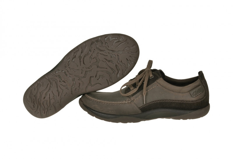 Clarks Route Place Schuhe in dunkelbraun Mokassin 20351201