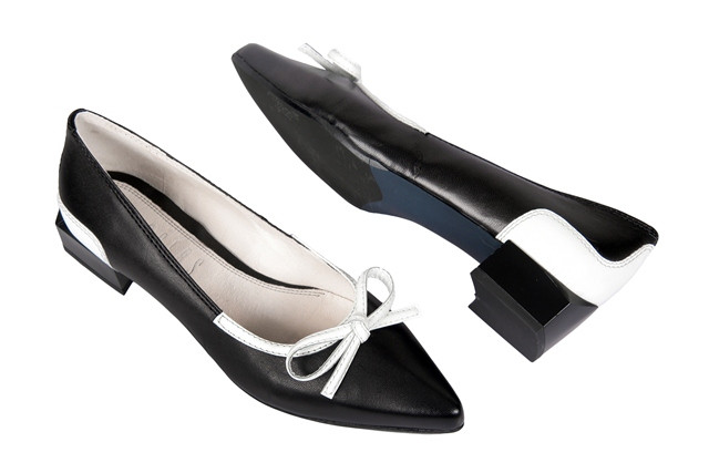 Tiggers Cindy 1 Pumps schwarz weiß Lack