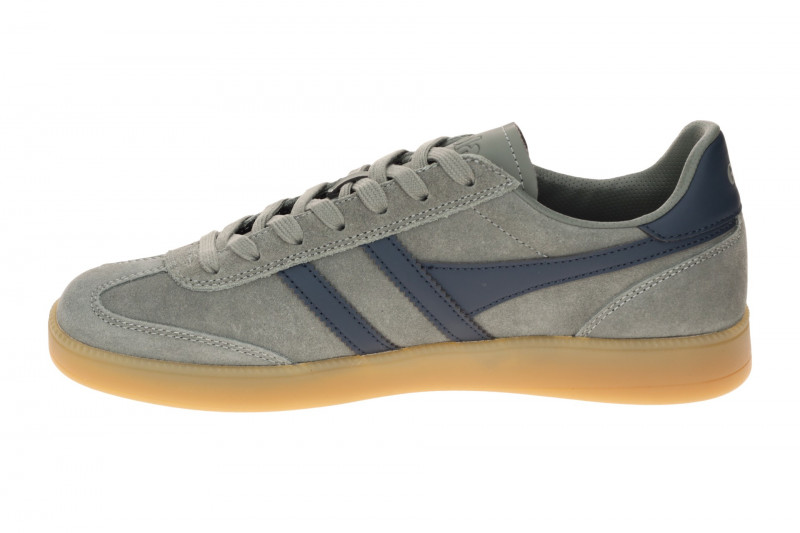 Gola Viper Schuhe Sneakers grau blau Herren Velour CMB735