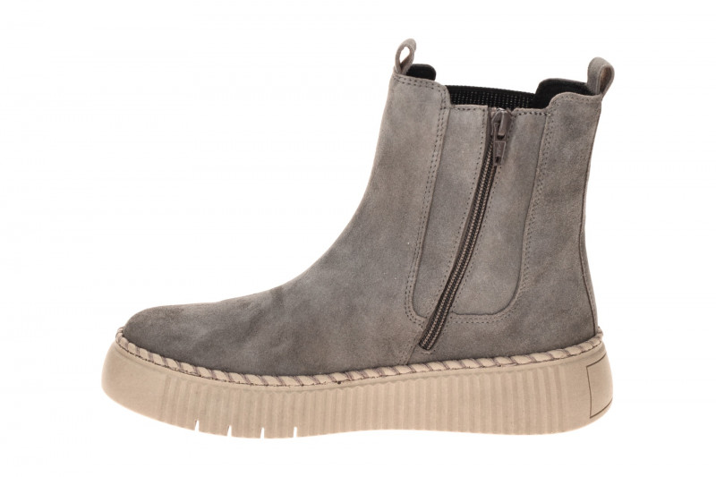 Gabor Stiefel grau taupe Velour Plateau Boots 8014.01.003