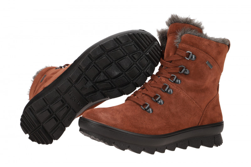 Legero Novara Stiefel rot braun Gore-Tex 503