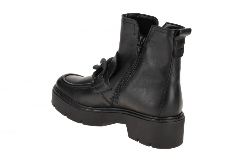 Gabor Fashion Stiefelette schwarz Kette 31.741.27