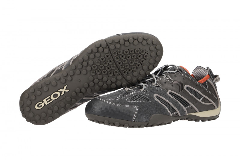 Geox Snake Sneaker Schuhe grau U4207J