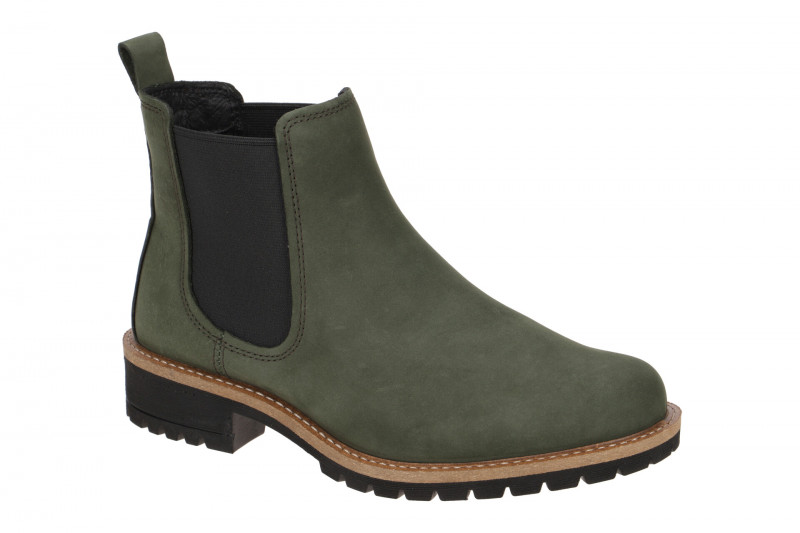 ecco Elaine Chelsea-Boots Stiefelette grün