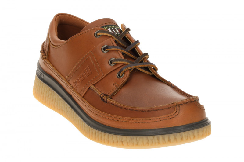 Ecco Walker Schuhe braun cognac Mokassin 571104