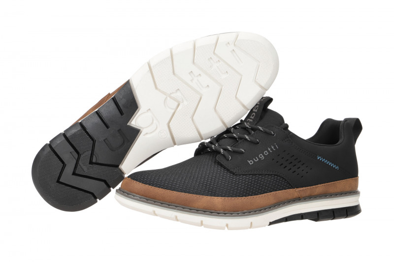 bugatti Sandman Schuhe schwarz braun 311-91660