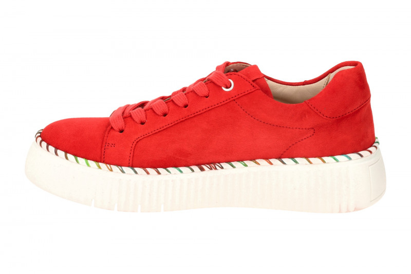 Gabor Schuhe rot fire Plateau Sneakers 63.240.15