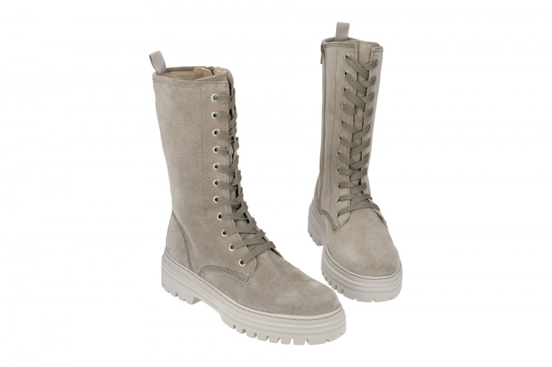 Gabor Fashion Stiefel grau salbei Velour 71.723.11