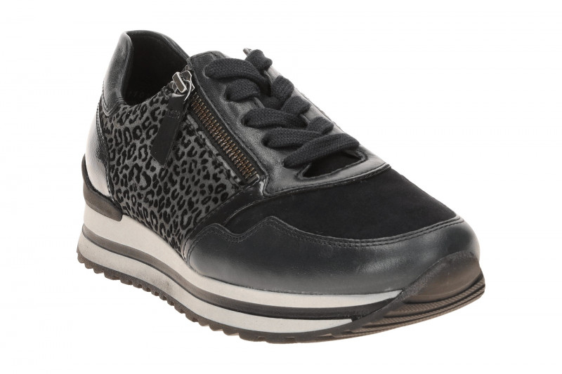 Gabor comfort Sneaker Schuhe blau Leo H-Weite 6021