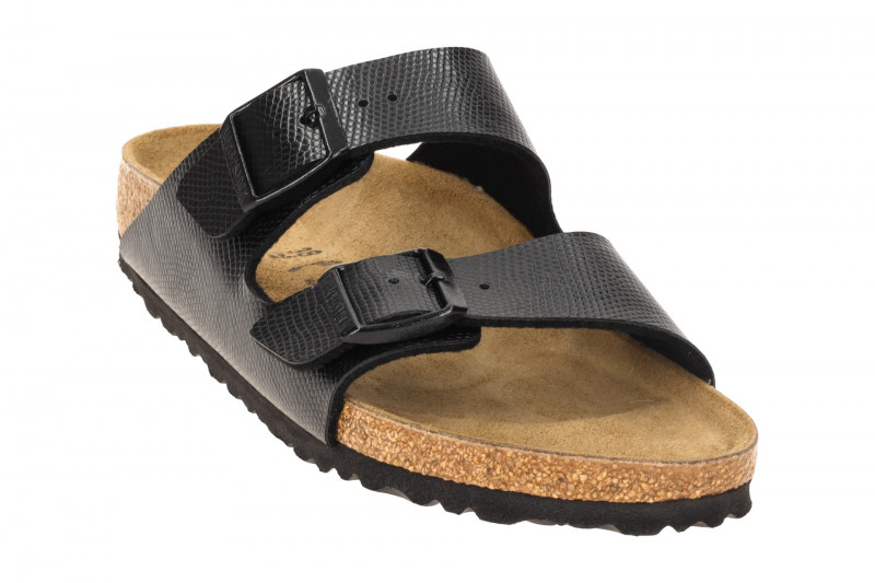 Birkenstock Arizona BS Pantolette schwarz SCHMAL 1027835