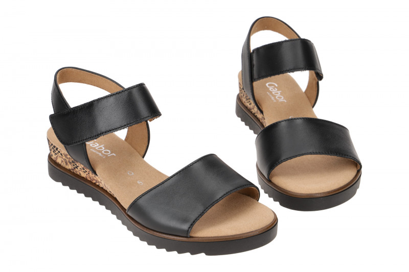 Gabor Genua Sandale schwarz 82.750.57