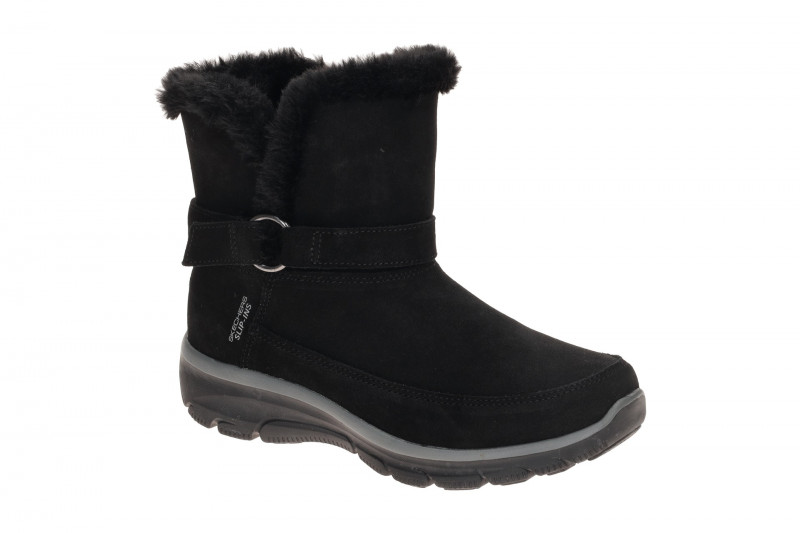 Skechers Easy Going Stiefel schwarz Schlupf Boots